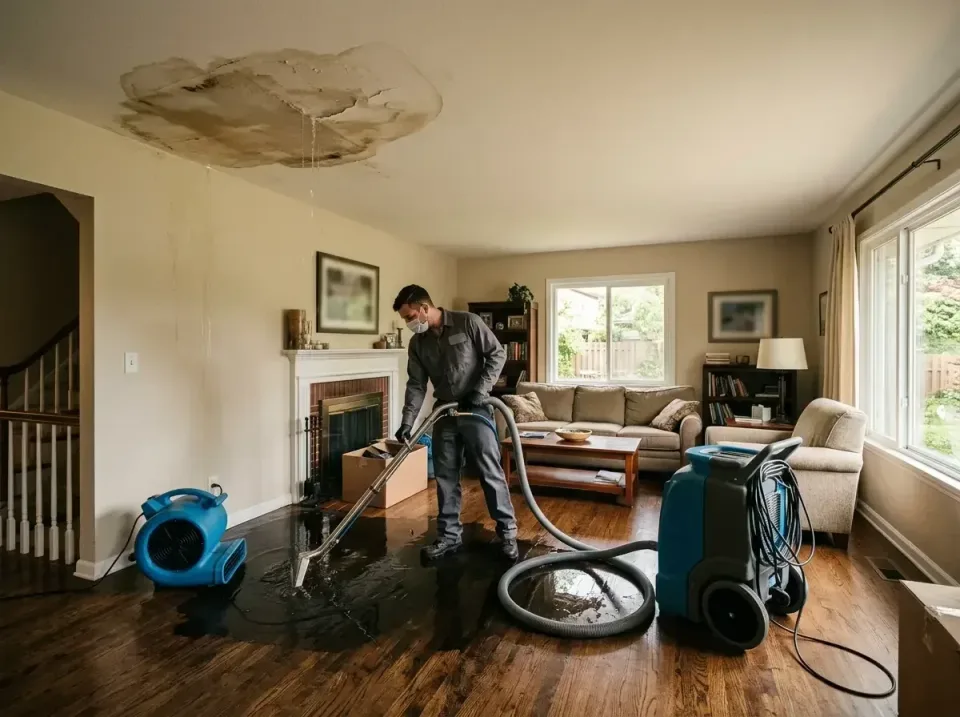 attic-pipe-burst-ceiling-drip-008 — frequently asked questions, Water Damage Restoration & Carpet Care in Westwood, KY